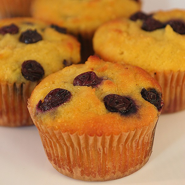 Gluten Free Muffins : Blueberry  (1/2 DOZ)