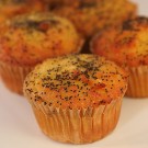 Gluten-Free Muffins : Lemon-Poppy (1/2 DOZ)